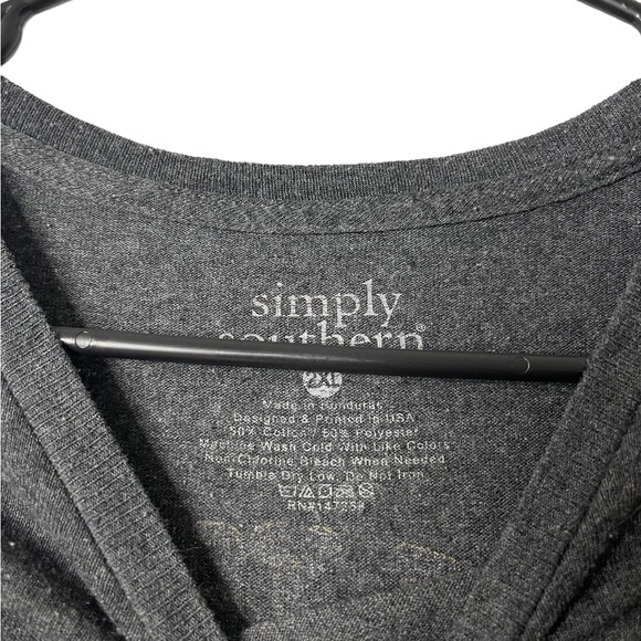 Simply Southern Elevate Your Soul Oversized Graphic Tee Women’s XXL - Picture 5 of 5